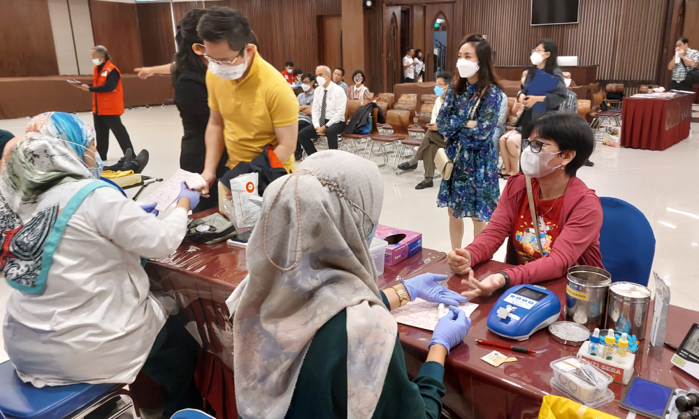 GRII Kebon Jeruk: Usai Ibadah, Enaknya Donor Darah