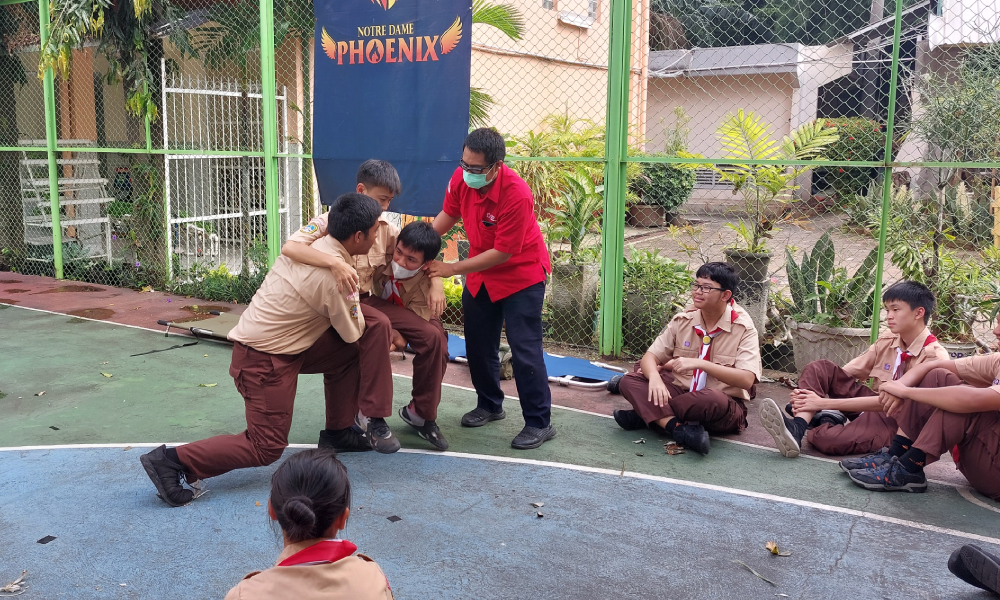 SMA Notre Dame: Siswa Kelas 11 Tak Mau Kalah dari Adik Kelas